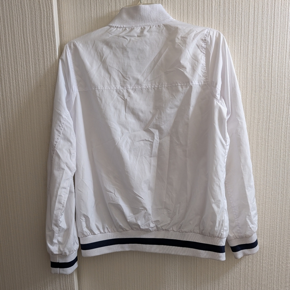 US Polo Assn White Bomber Jacket Size S - Picture 4 of 7